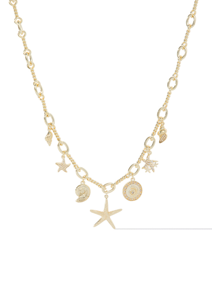 Coastal Magic Necklace - Metallic Moonlight