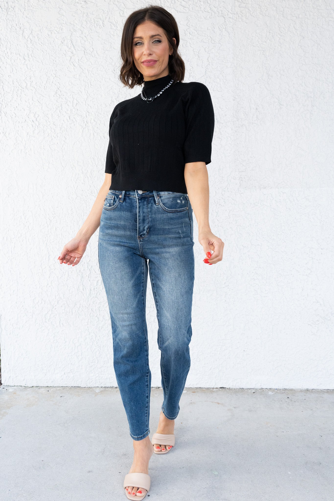 Judy Blue True To You High Rise Tummy Control Slim Fit Jeans