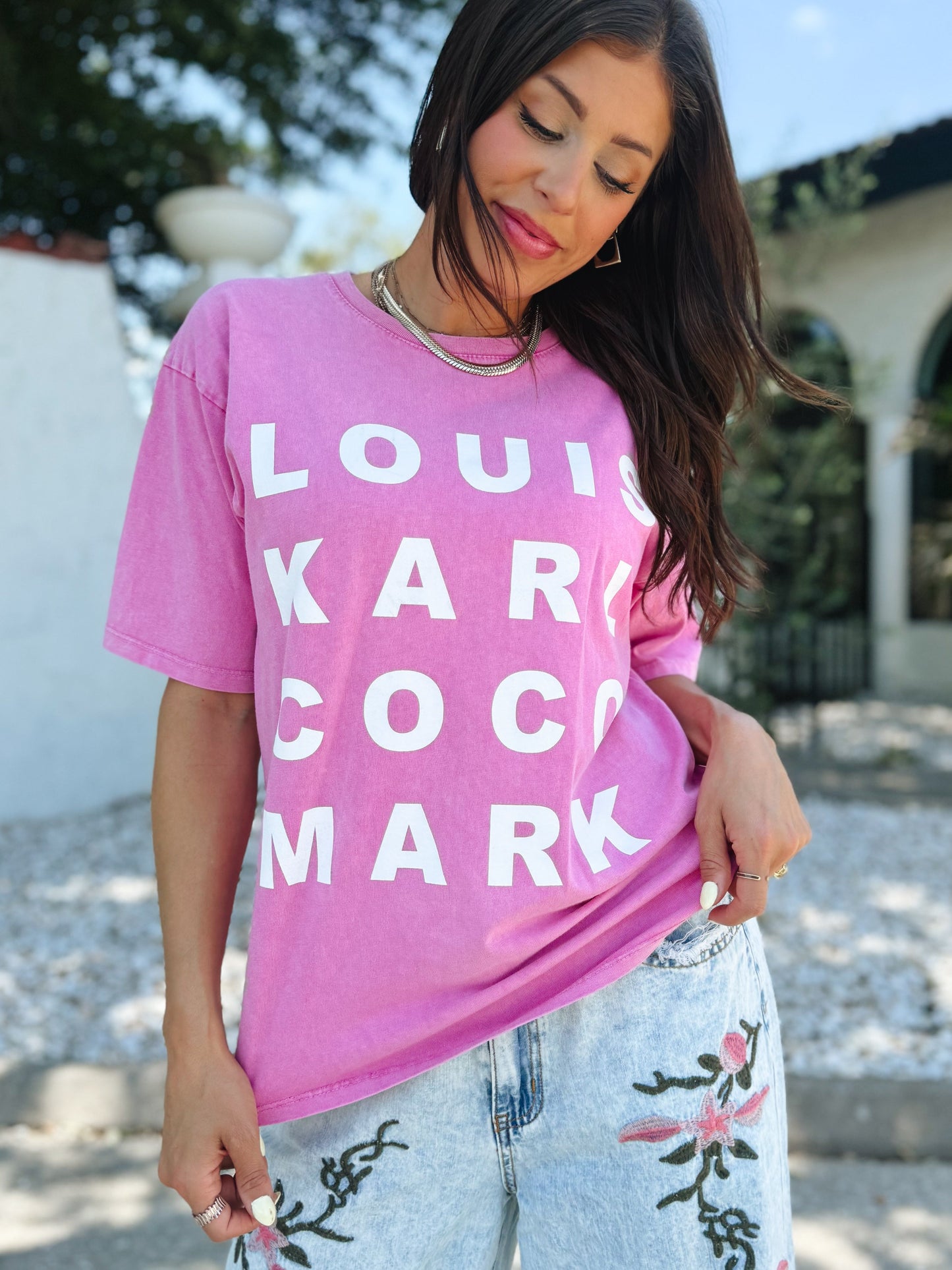 The Famous One Graphic Top