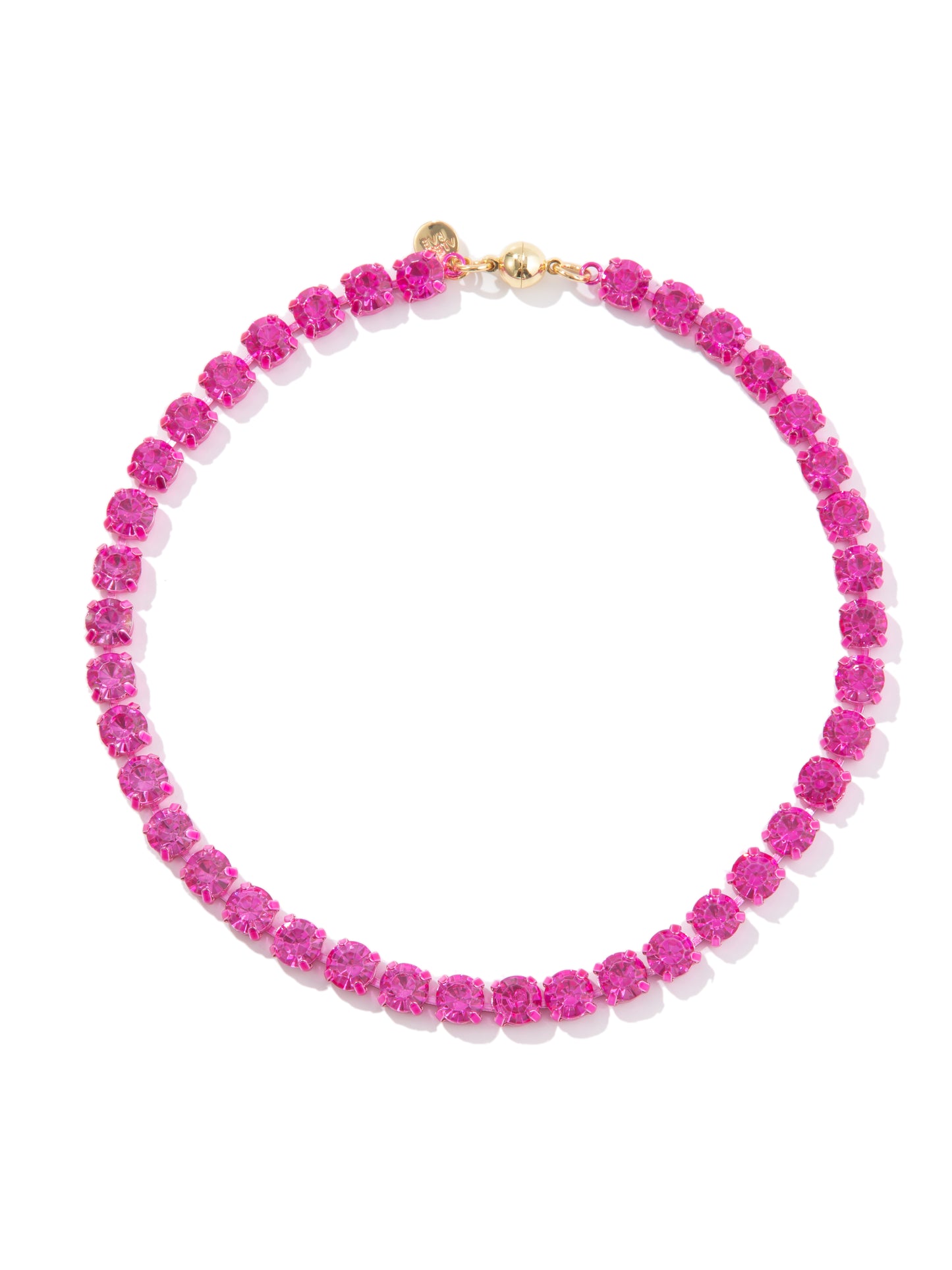 Ava Necklace Large - BAR Babe Pink