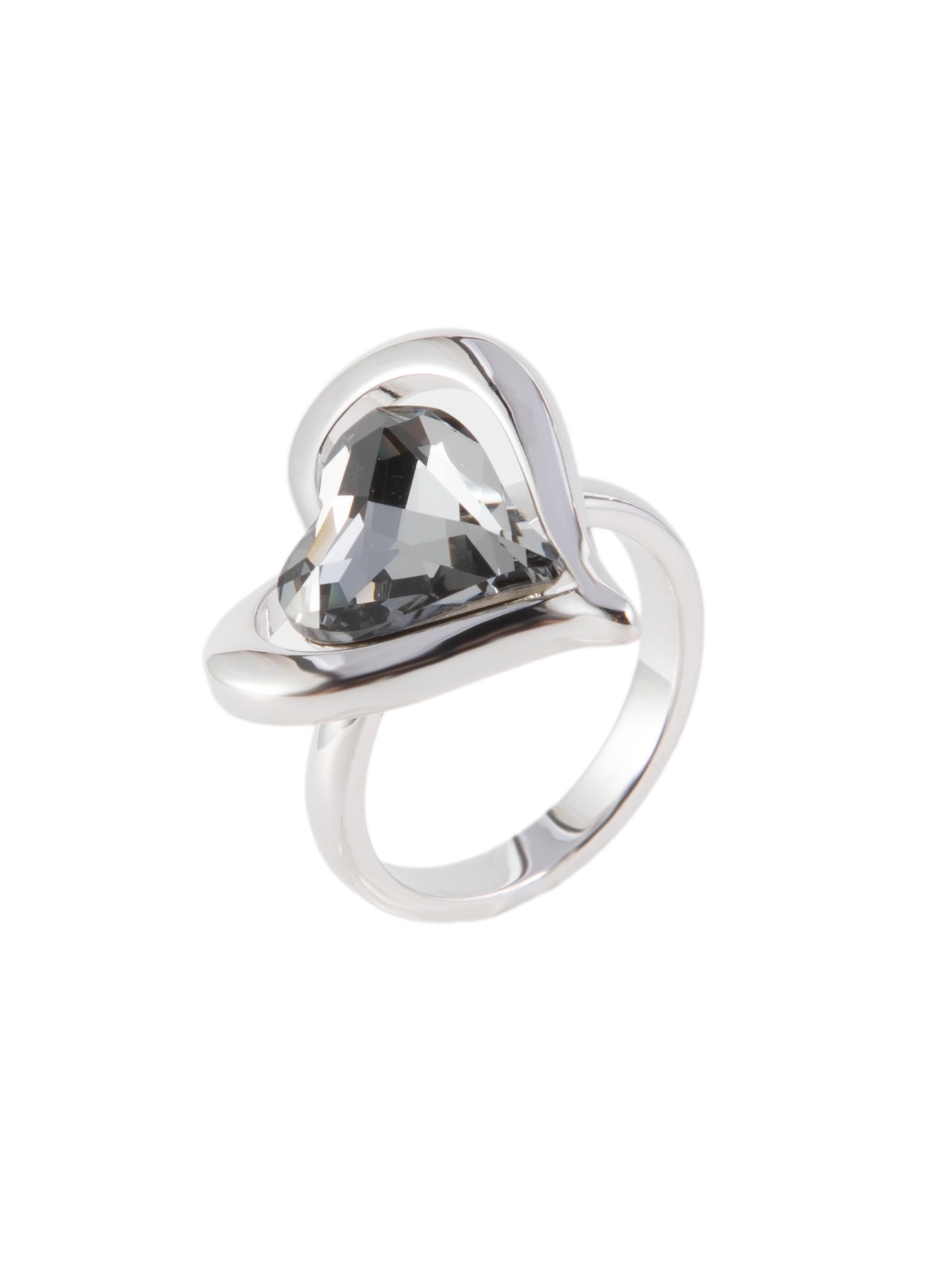 Sweet Love Ring - Silver Smokey