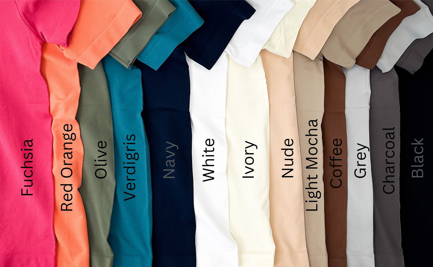 Like A Glove Reversible Short Sleeve Top - 19 Colors!