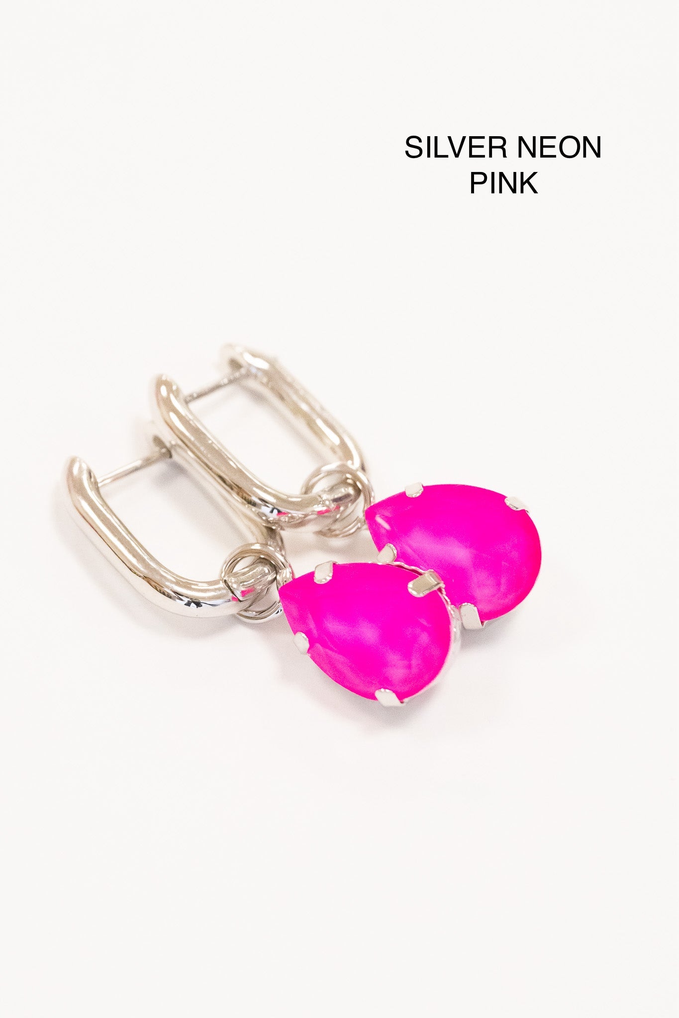 "BABE" Neon Crystal Earrings - Multiple Colors!