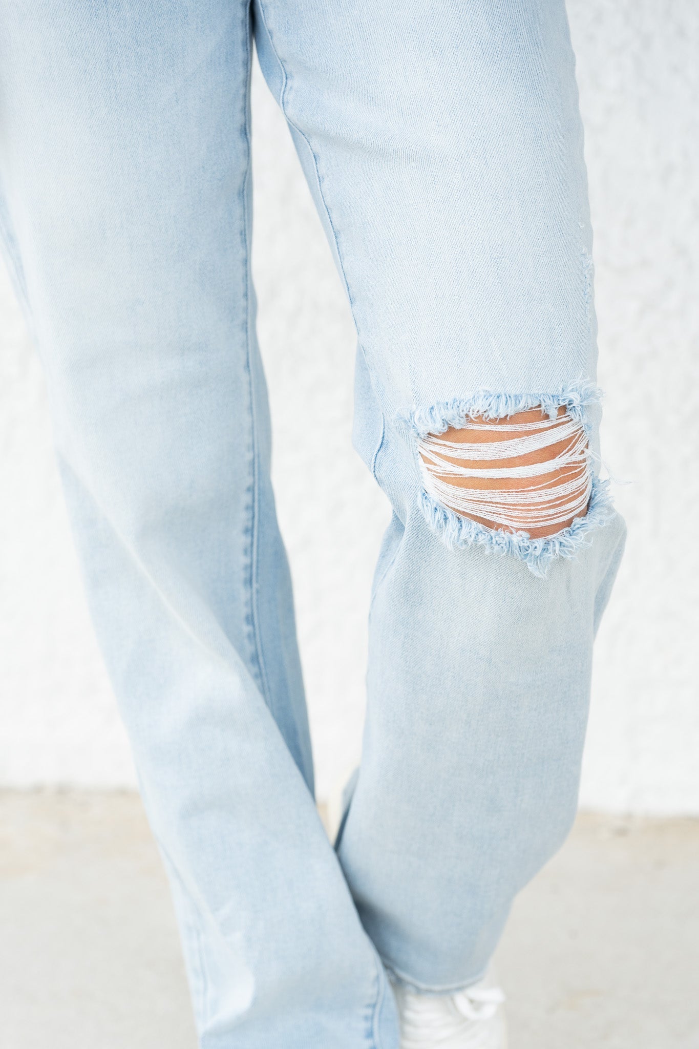 Judy Blue Queen Of Pop High Rise Destroy 90's Straight Jeans *JB