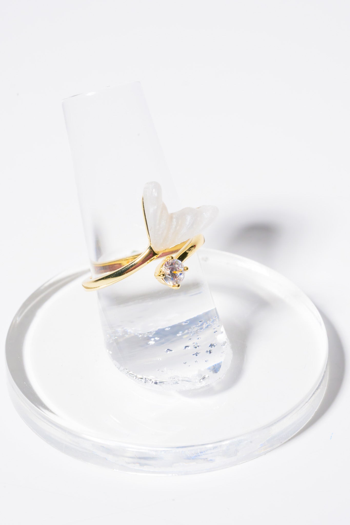 Delphine Ring - Gold Opal