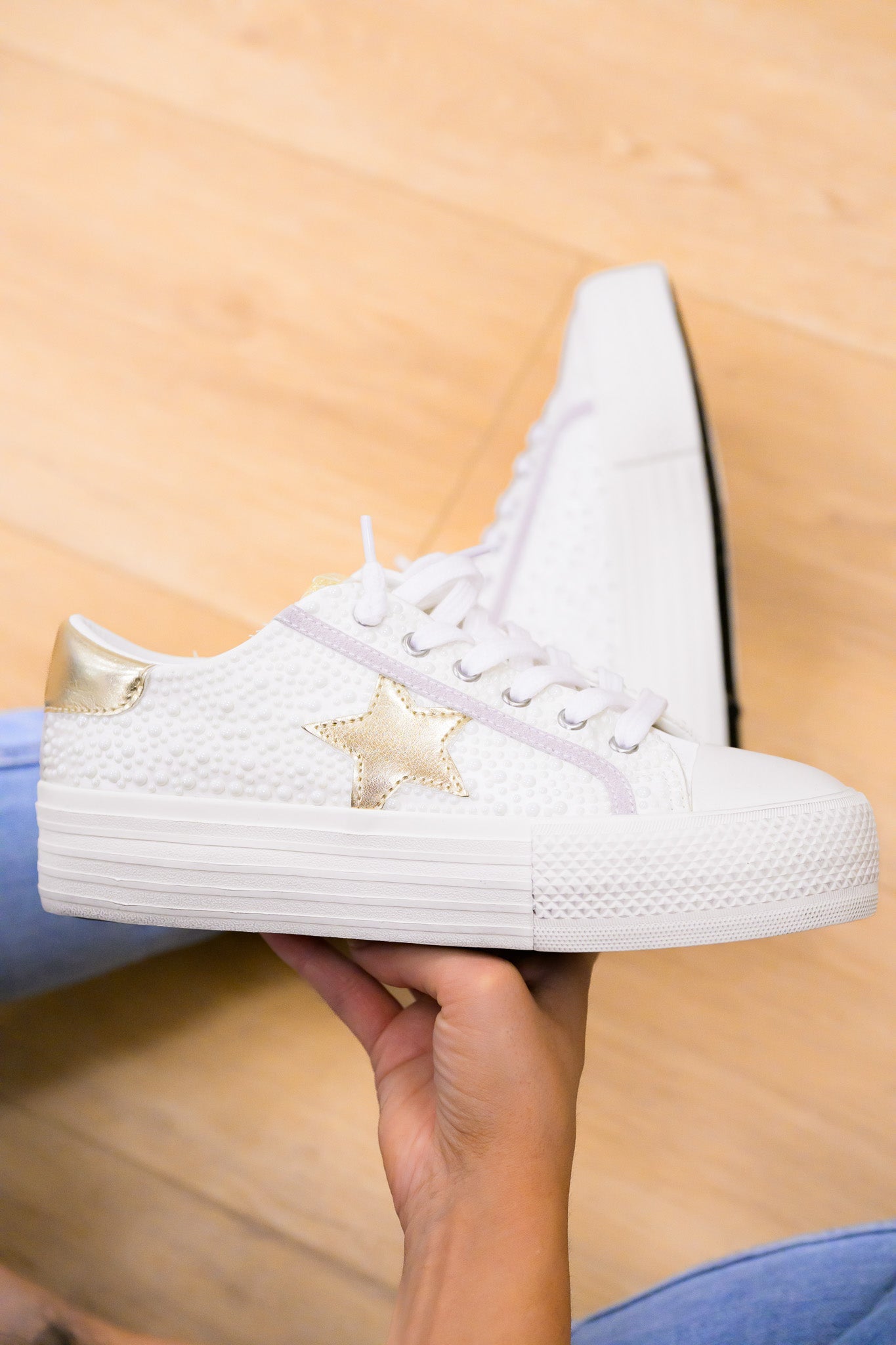 Vintage Havana Amaze Platform Sneakers - Pearl Multi