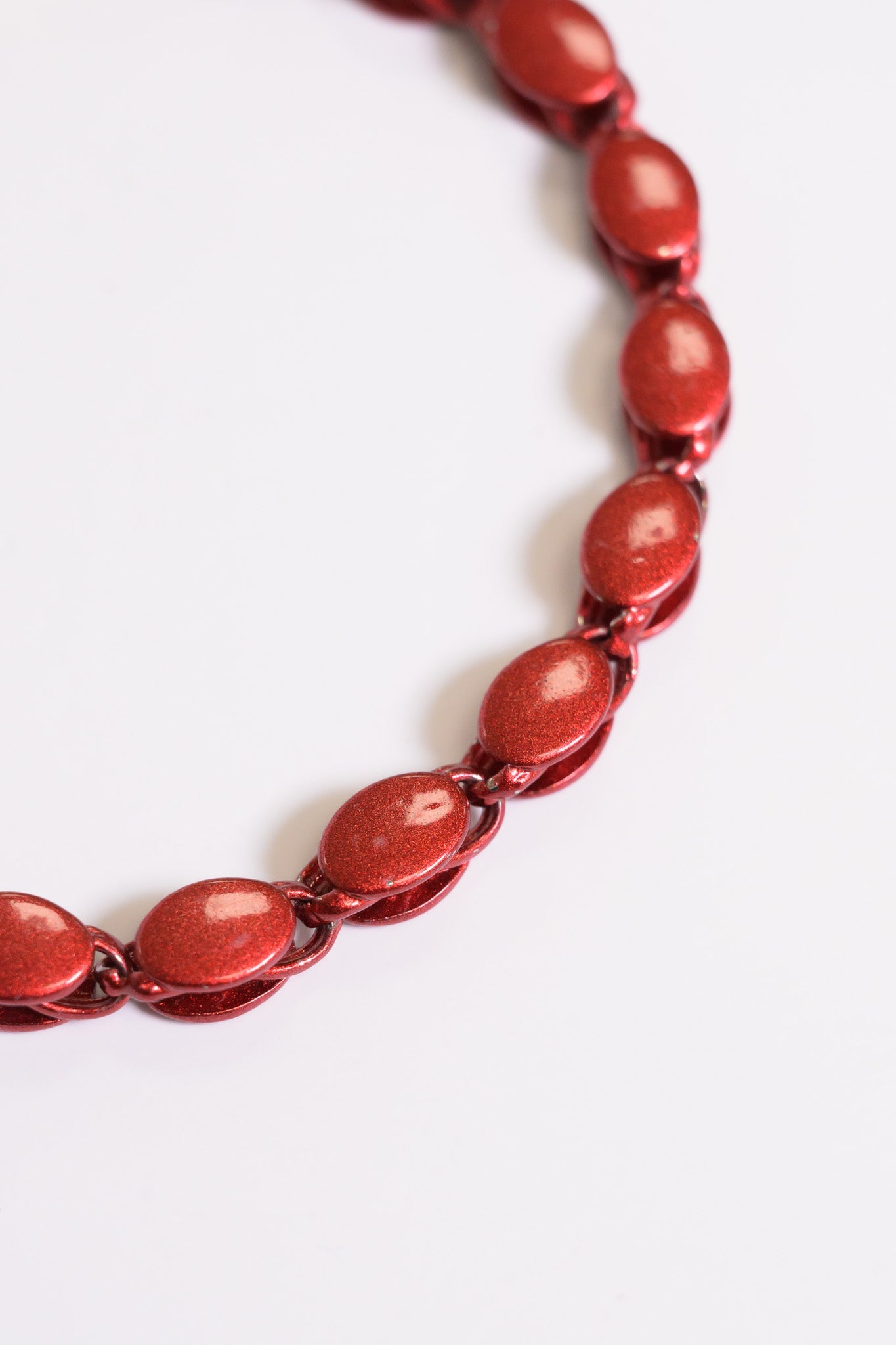 Penelope Bracelet - Metallic Merlot