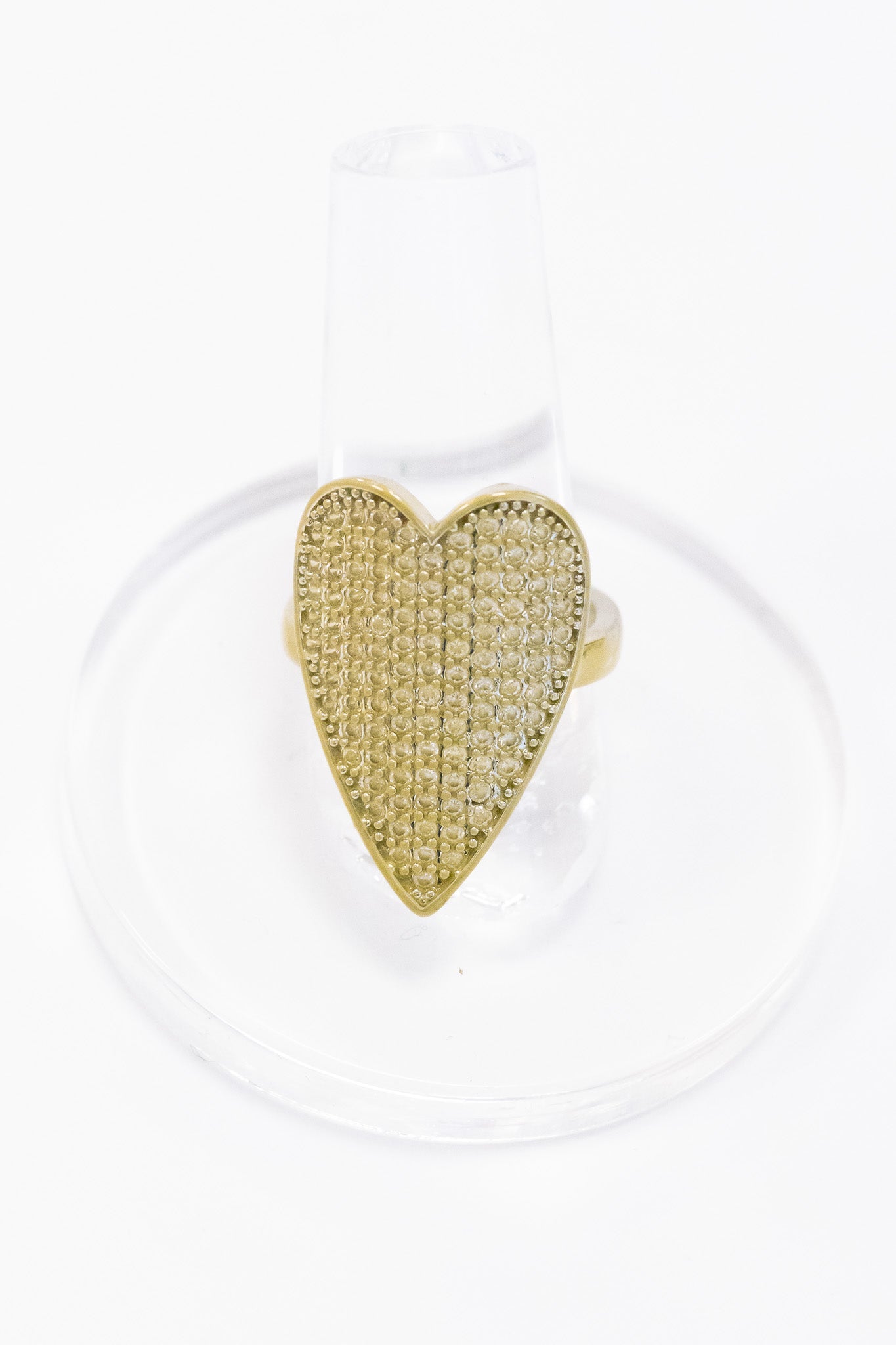 Priscilla Ring - Metallic Matcha