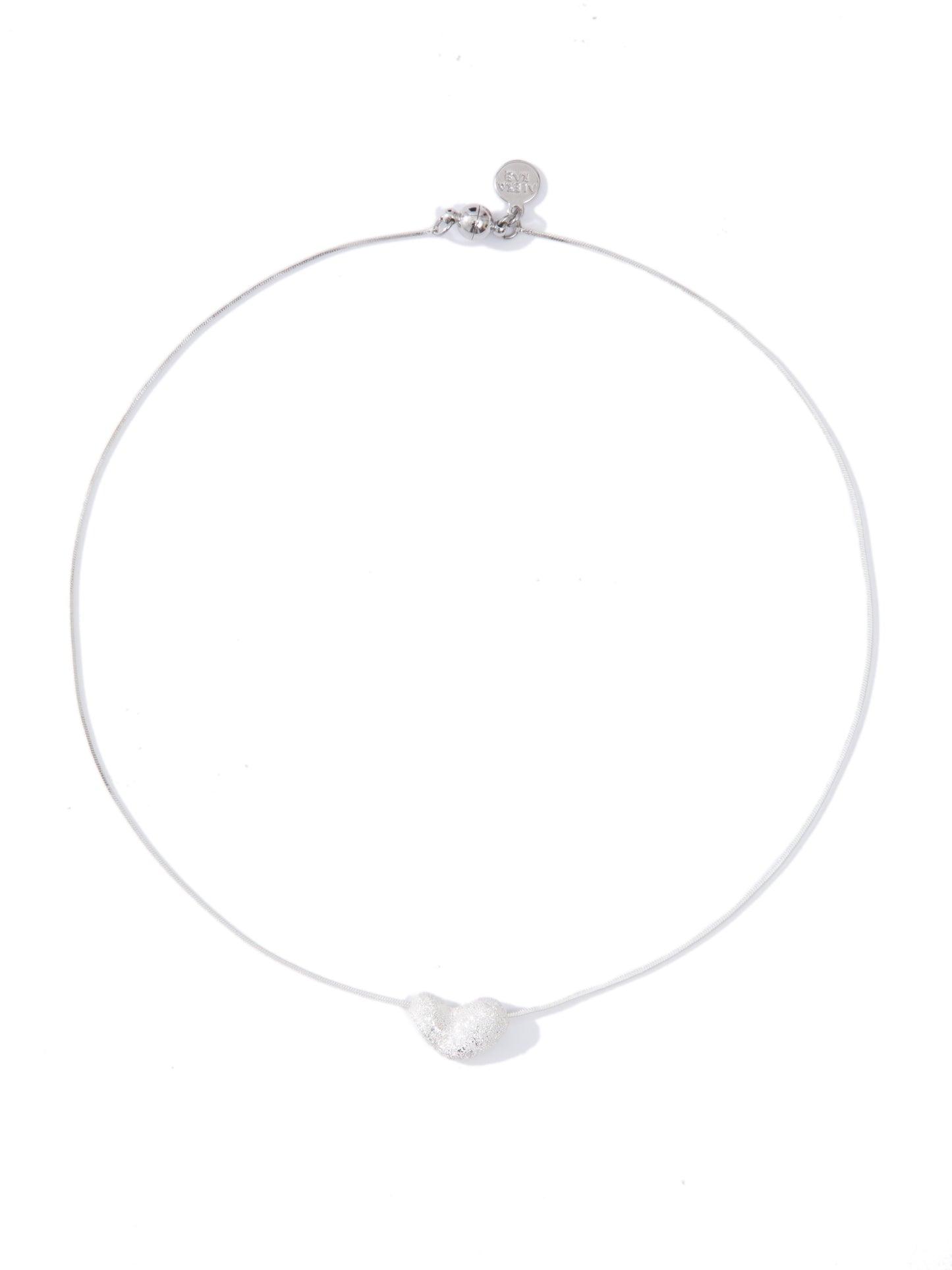 Take Me Away Necklace - Liquid Metallic Pearl White