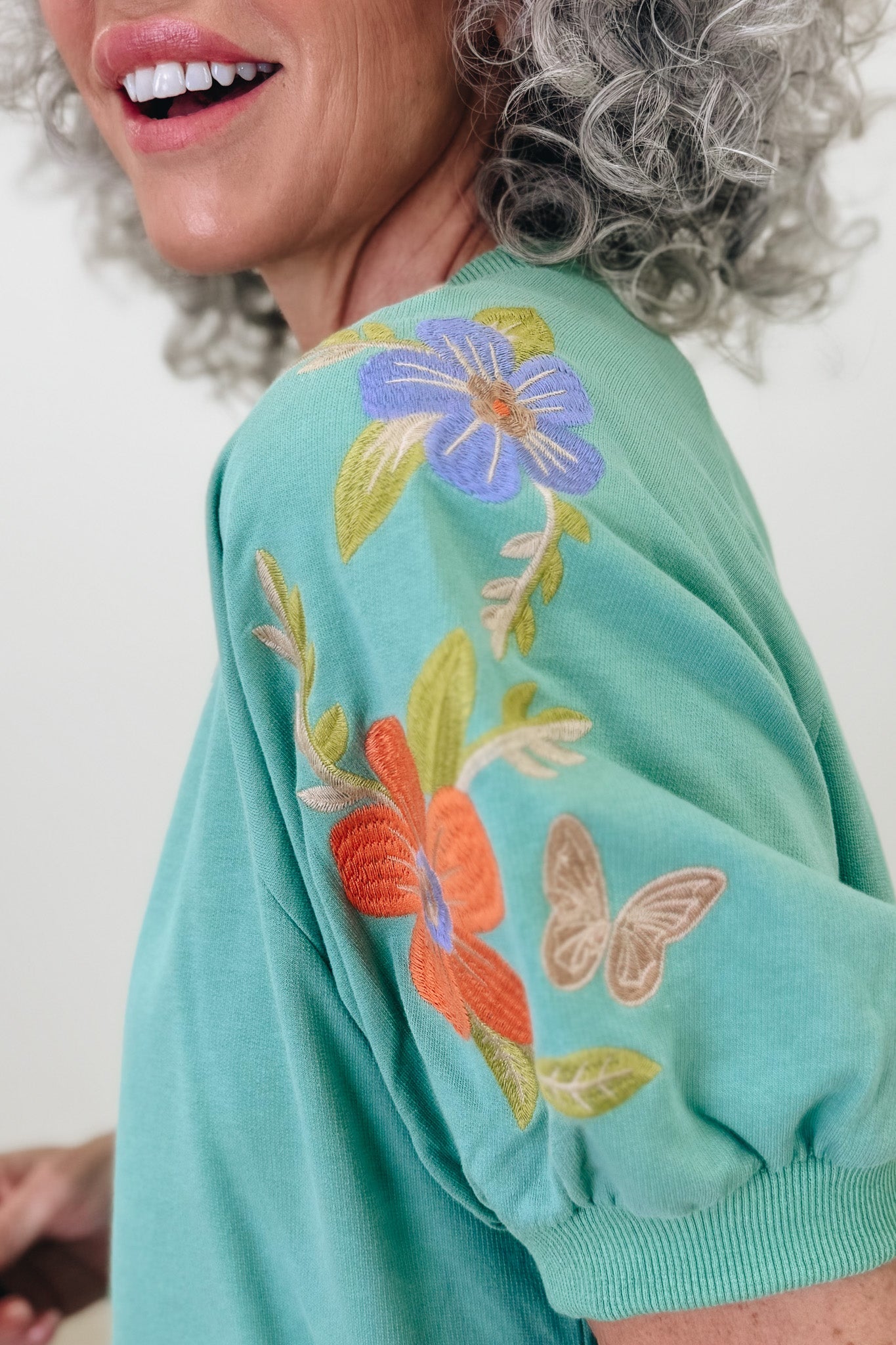 Extraordinary Embroidery Top - 3 Colors!