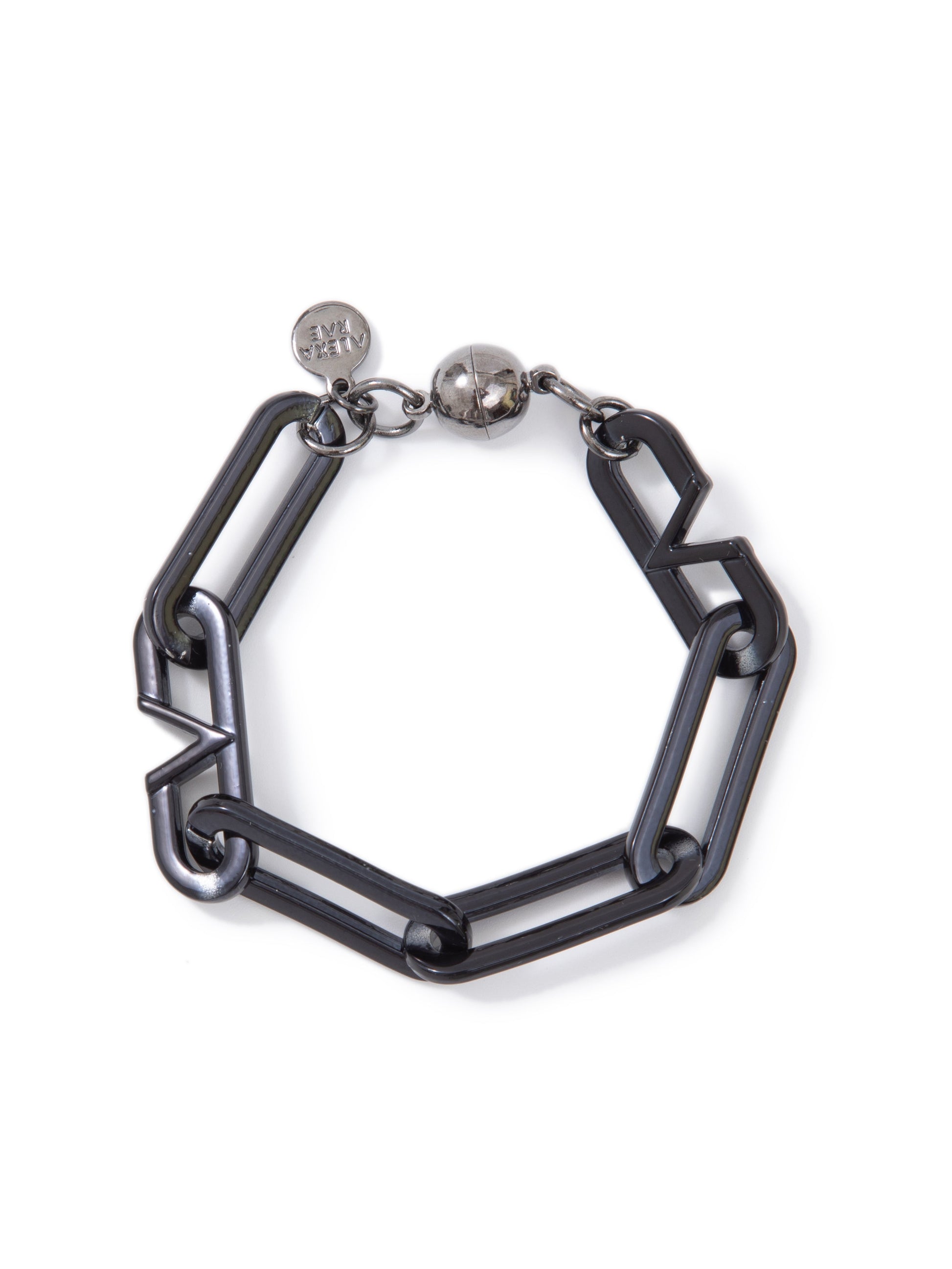 Valen Bracelet - Metallic Pearl Black