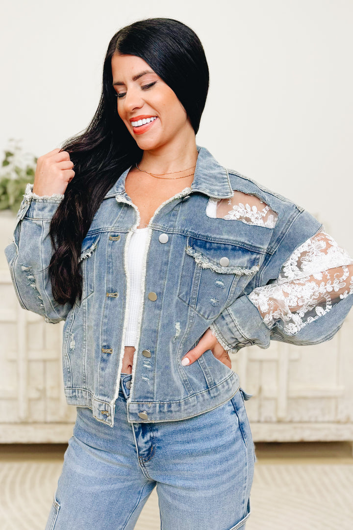 Looking To You Denim Jacket
