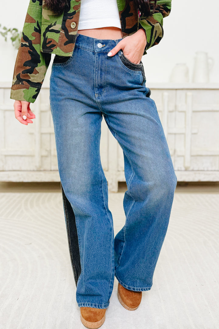 Western Flare Jeans - Medium