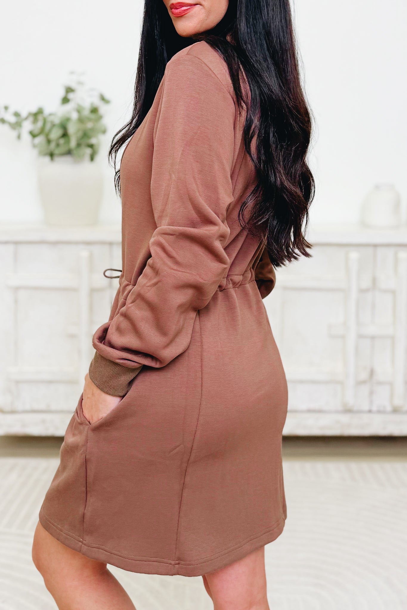 Pleasures All Mine Mini Dress - 2 Colors!