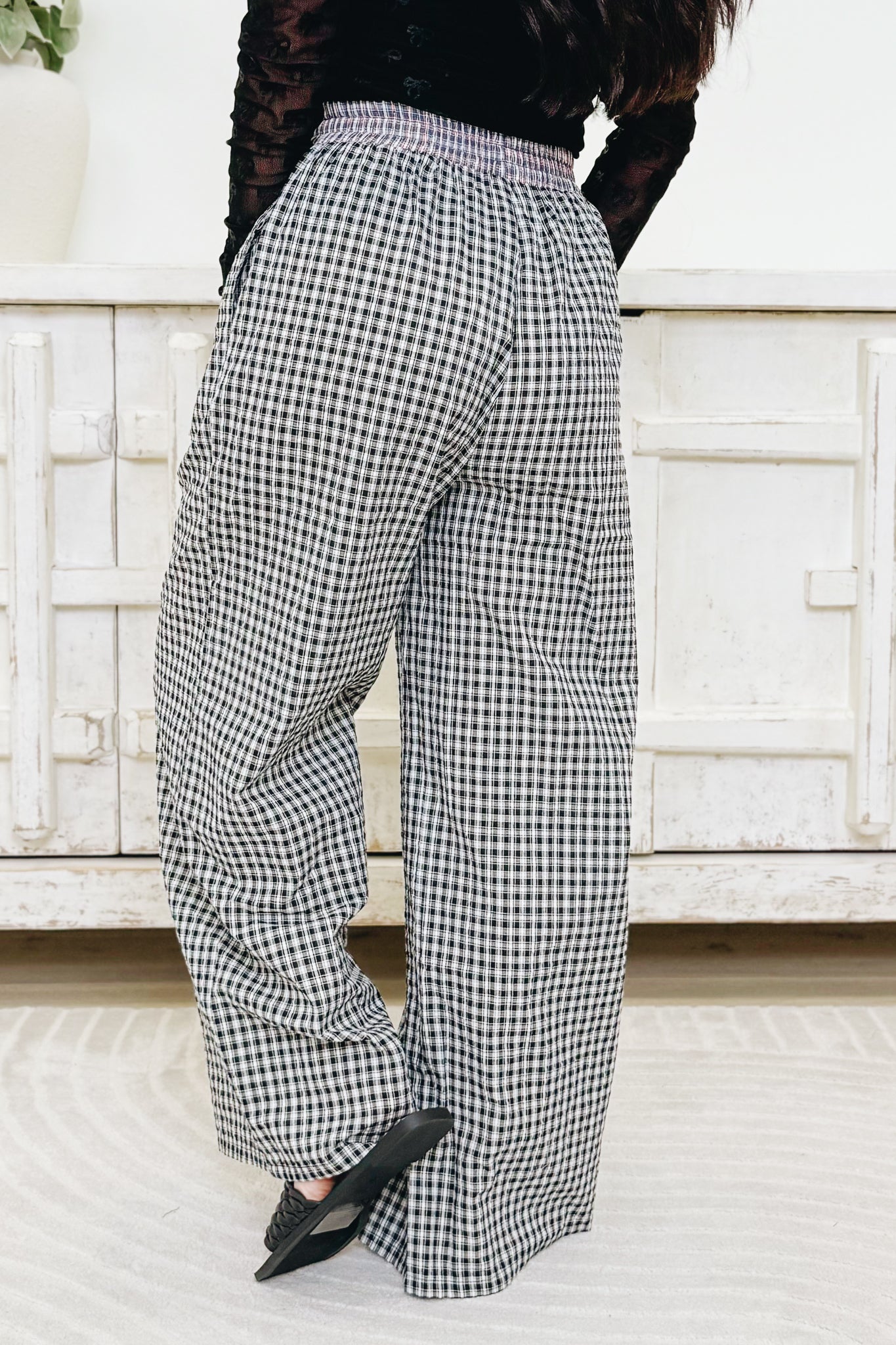 Slumber Party Pants - Black Combo