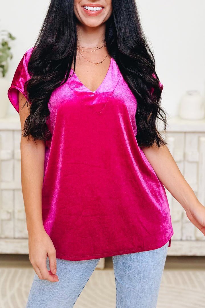 Velvety Sweet Top - 2 Colors!