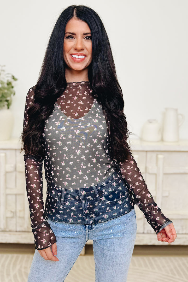 Into To Fruition Floral Top- 2 Colors!