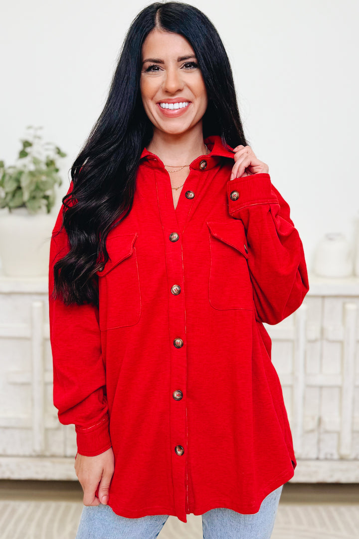 Truth Or Dare Shacket - 4 Colors!