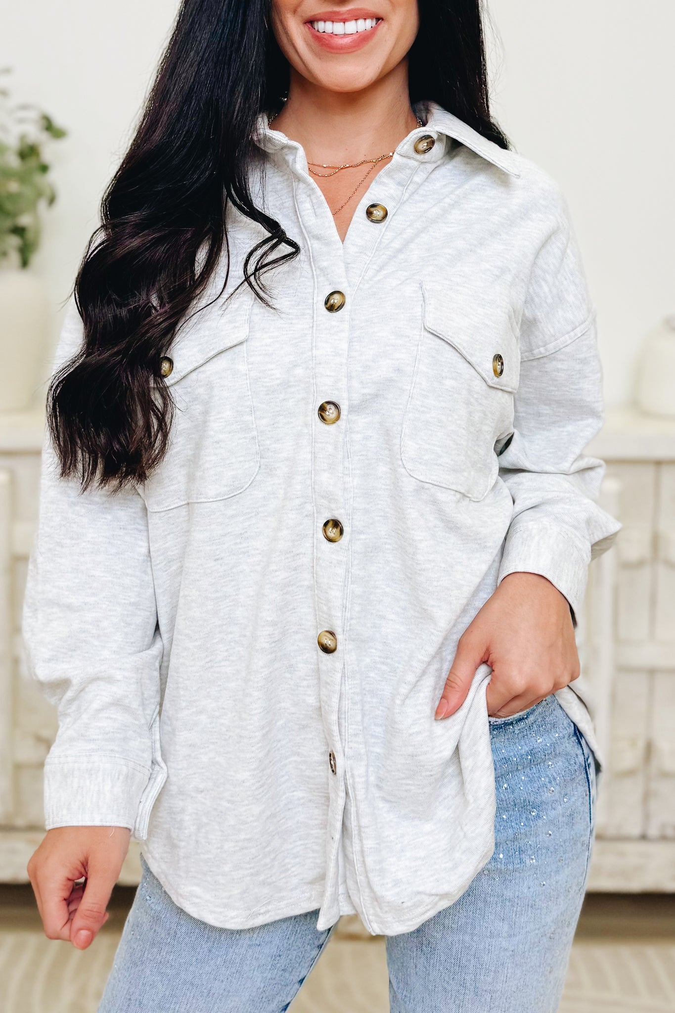 Truth Or Dare Shacket - 4 Colors!