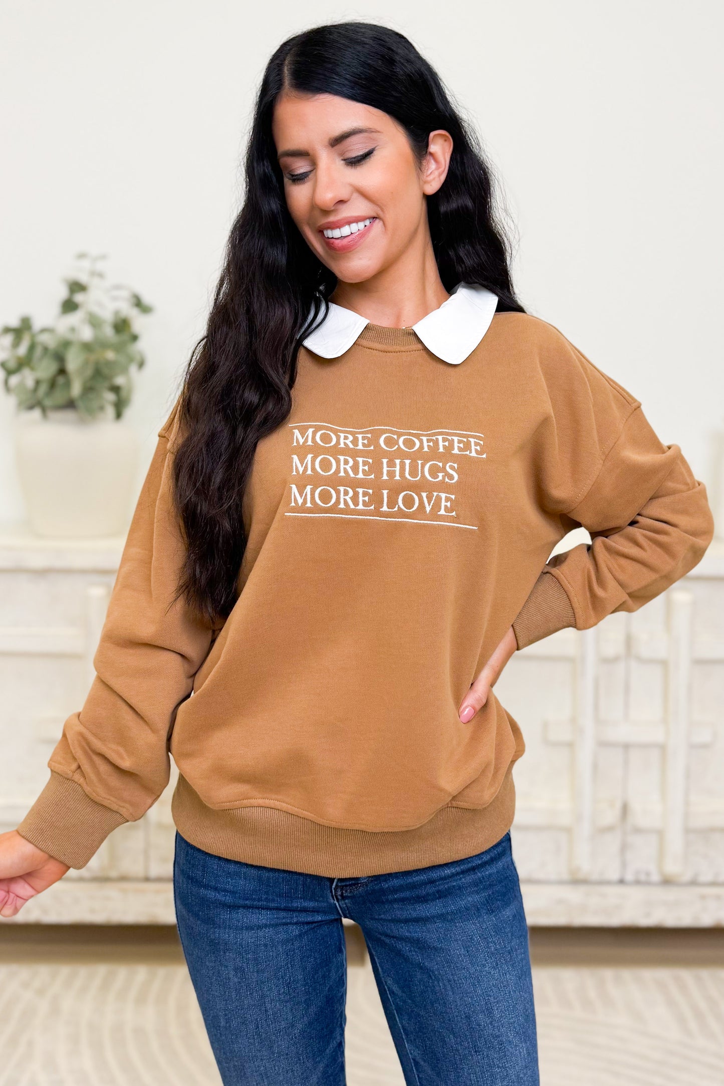 More Coffee, More Hugs, & More Love Sweatshirt