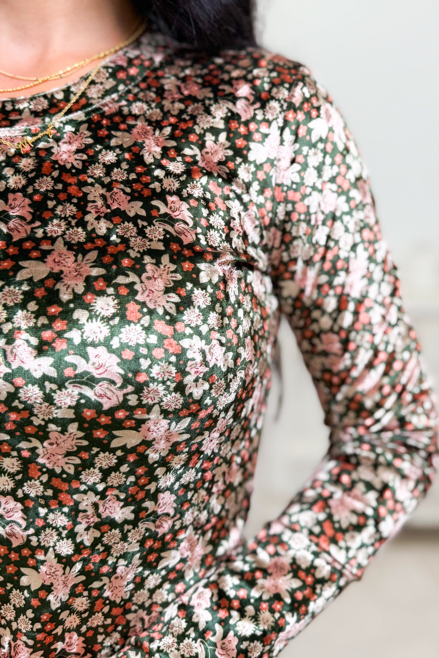 Sprout & Sparkle Pattern Top - 2 Colors!