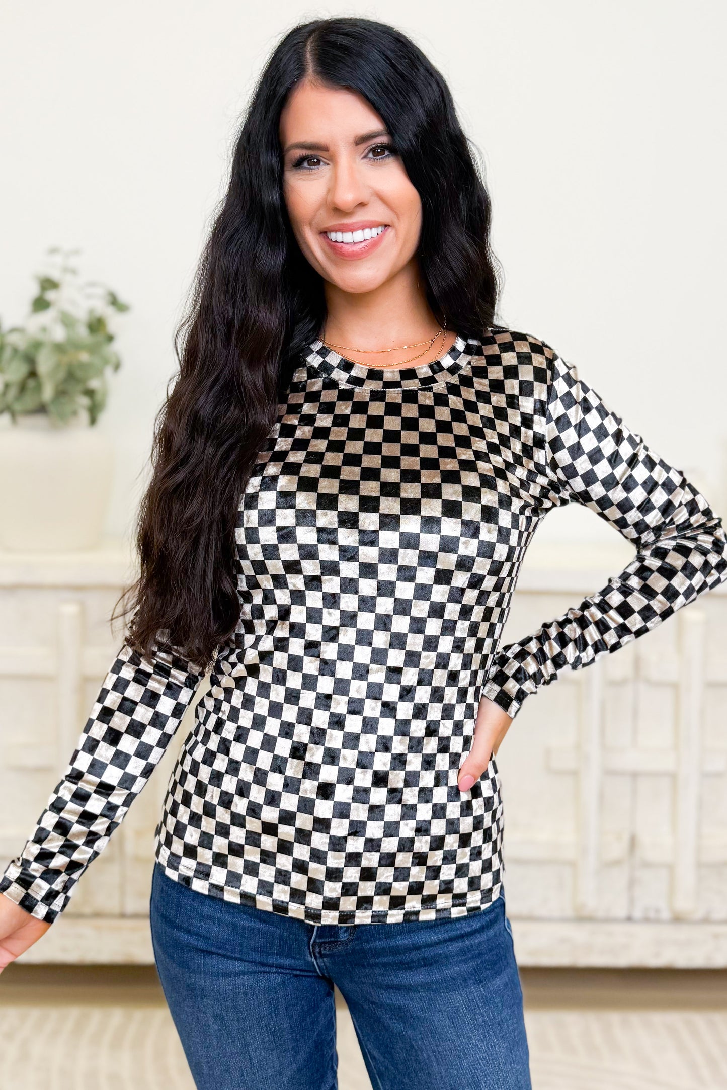 Sprout & Sparkle Pattern Top - 2 Colors!