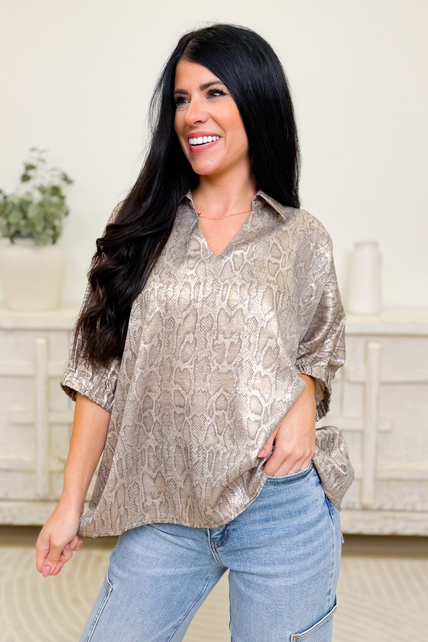 Scaled Sensation Top