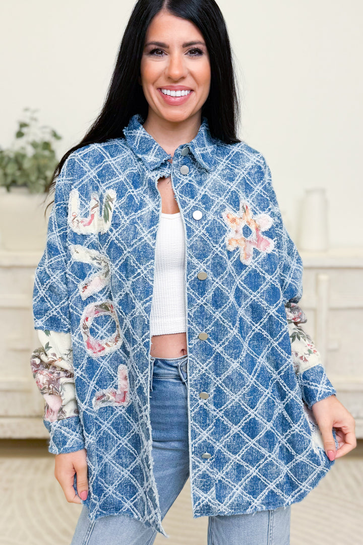Floral Love Shacket