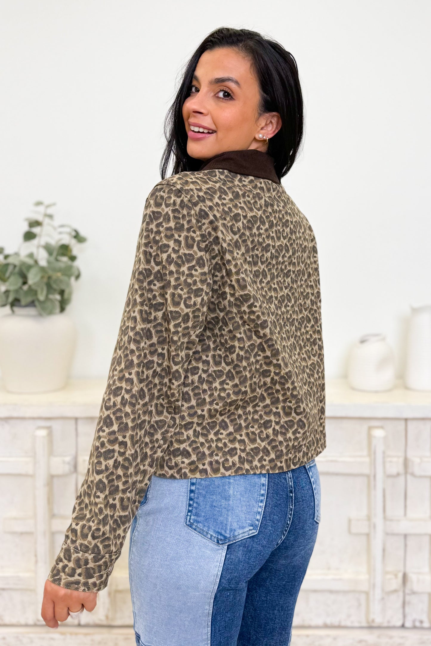 Midnight Rider Leopard Jacket