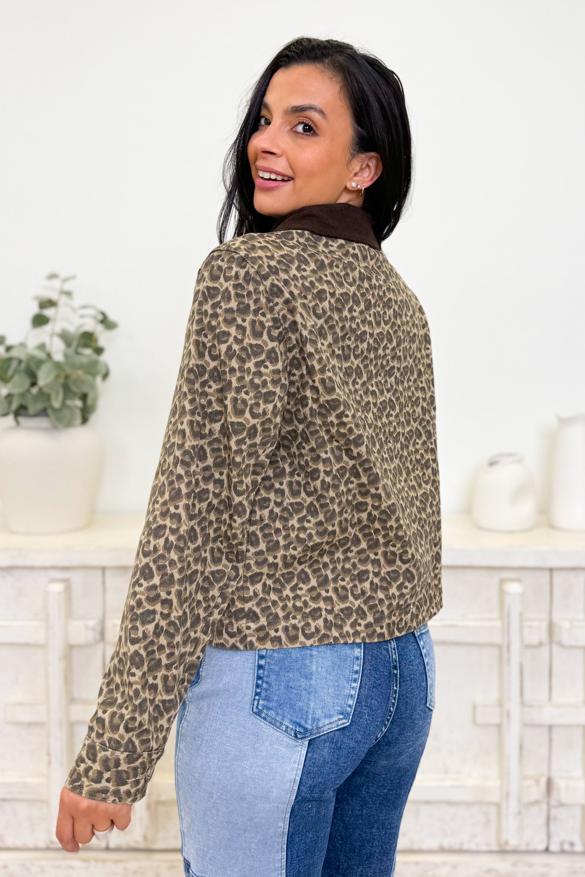 Midnight Rider Leopard Jacket