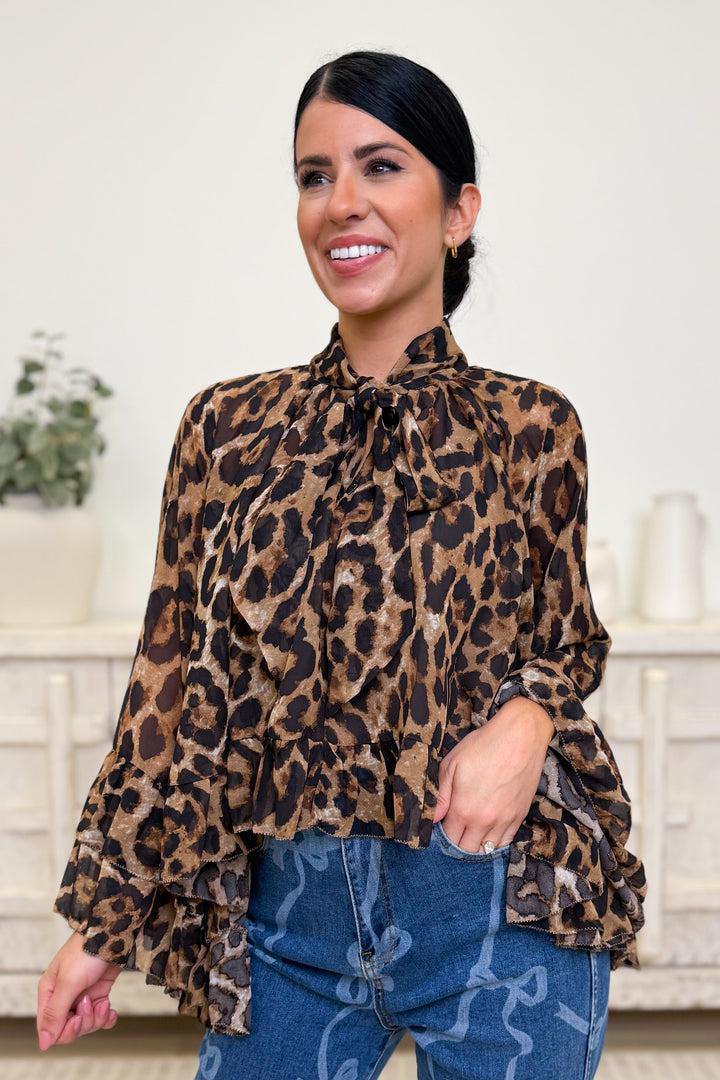 Print Perfect Leopard Top