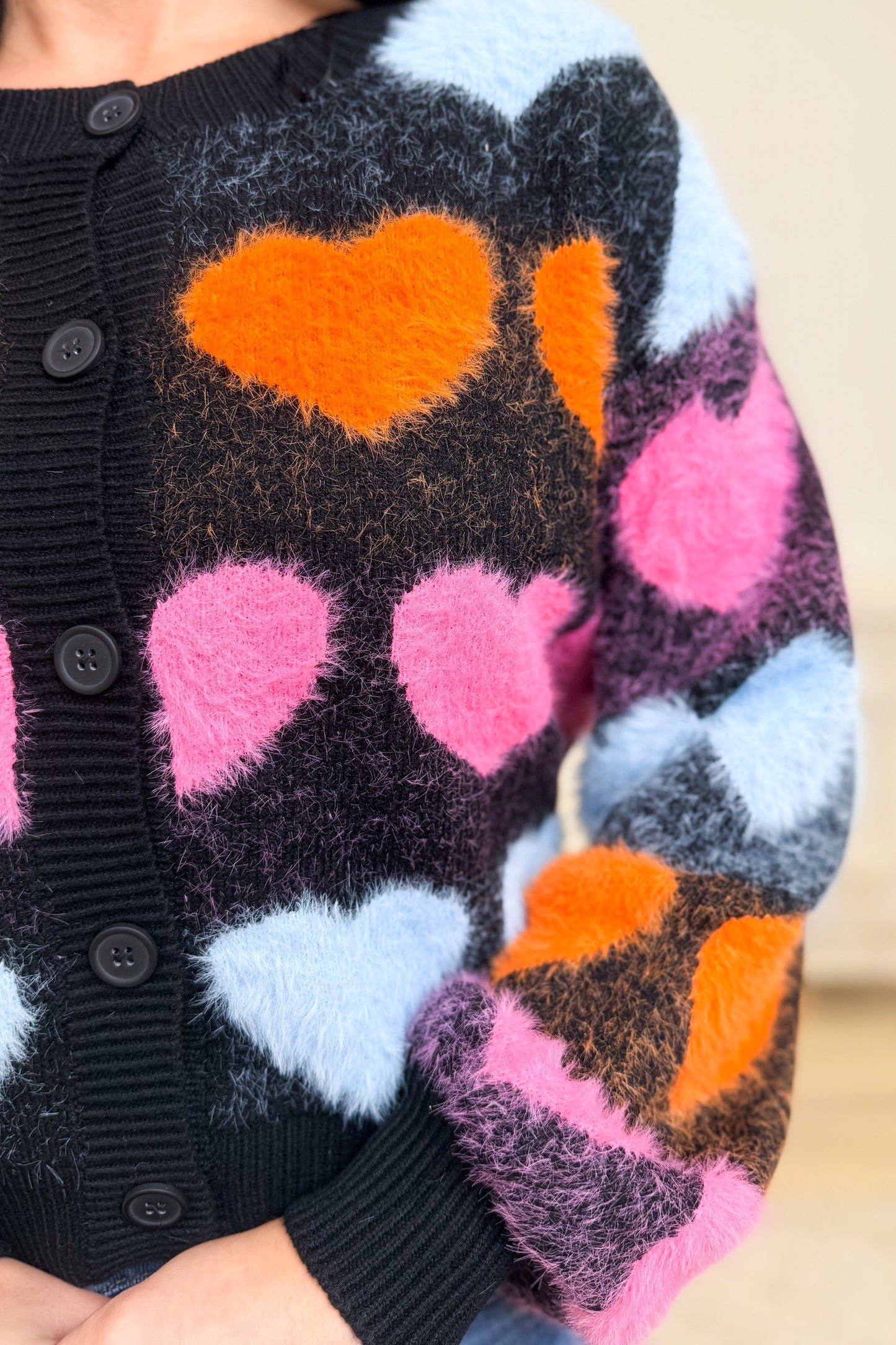 Stealing My Heart Sweater Cardigan