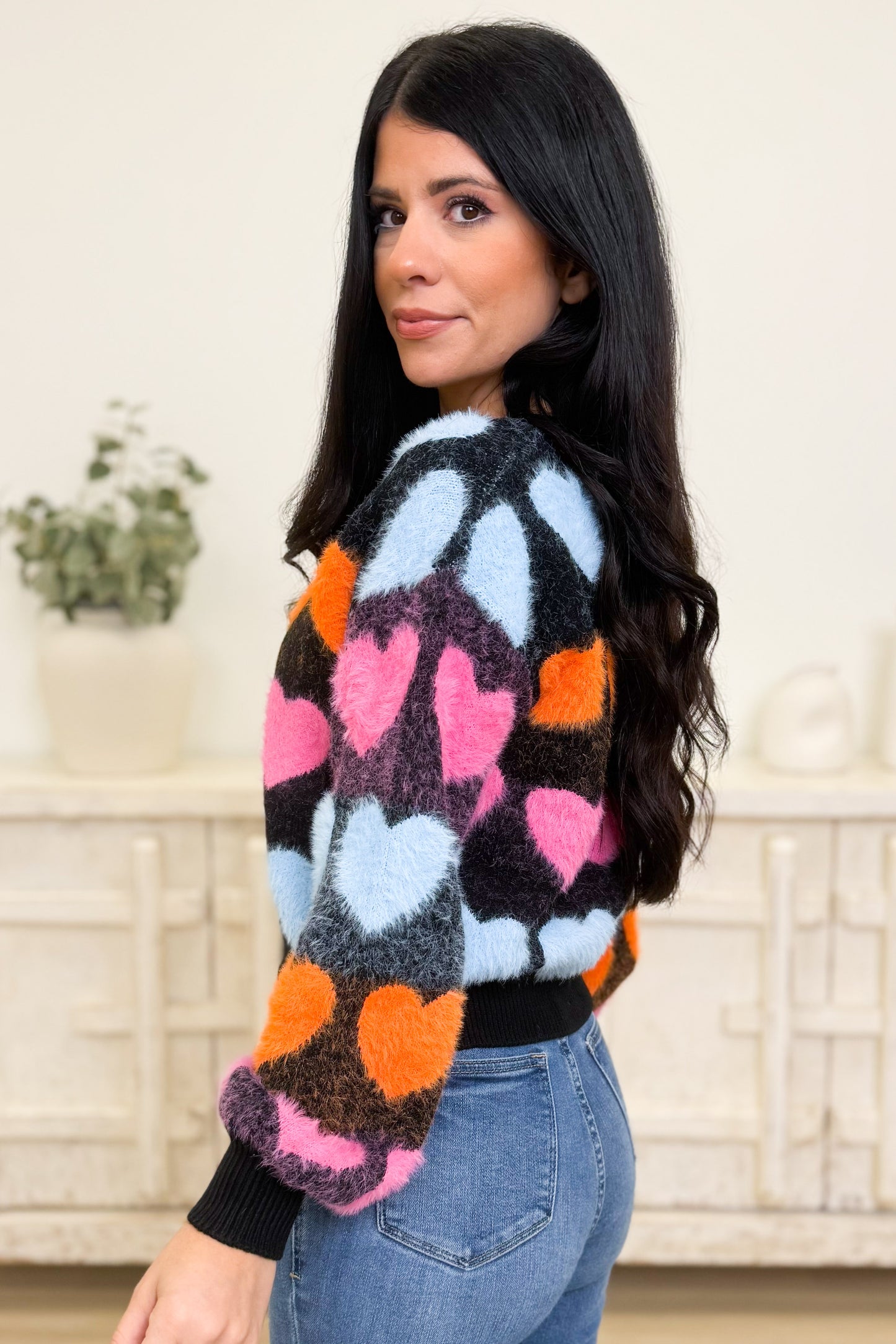 Stealing My Heart Sweater Cardigan