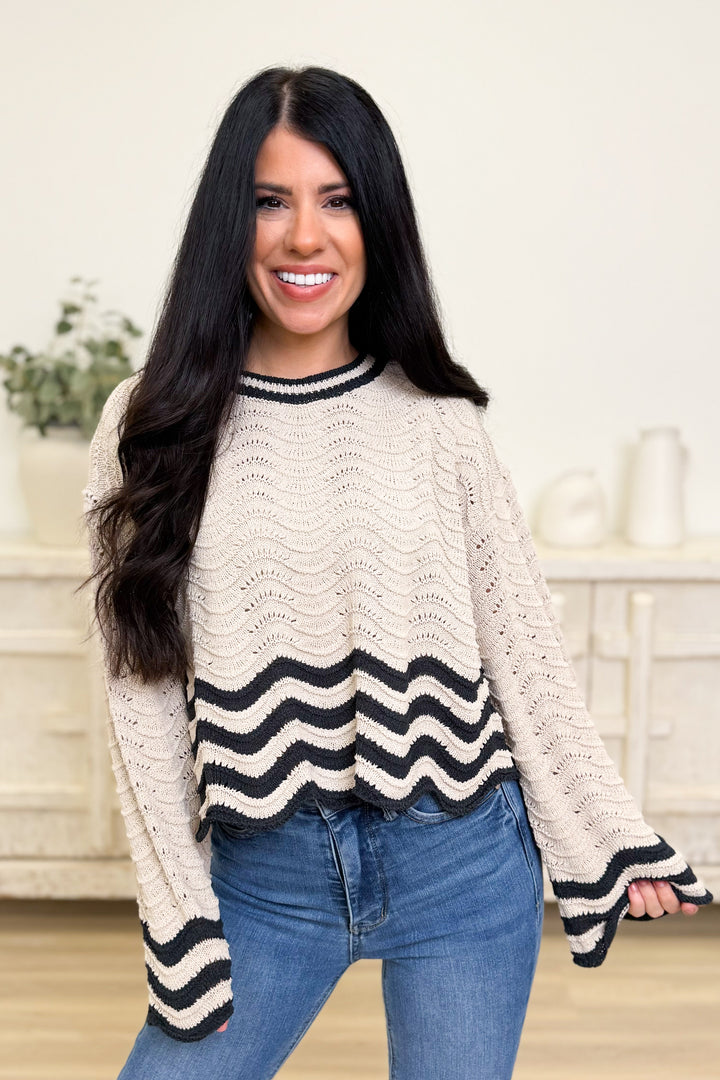 It's Wavy Baby Sweater Top