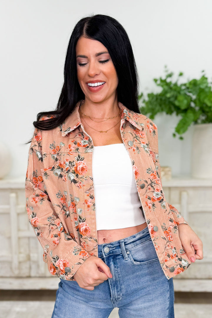 Rinse & Repeat Floral Jacket