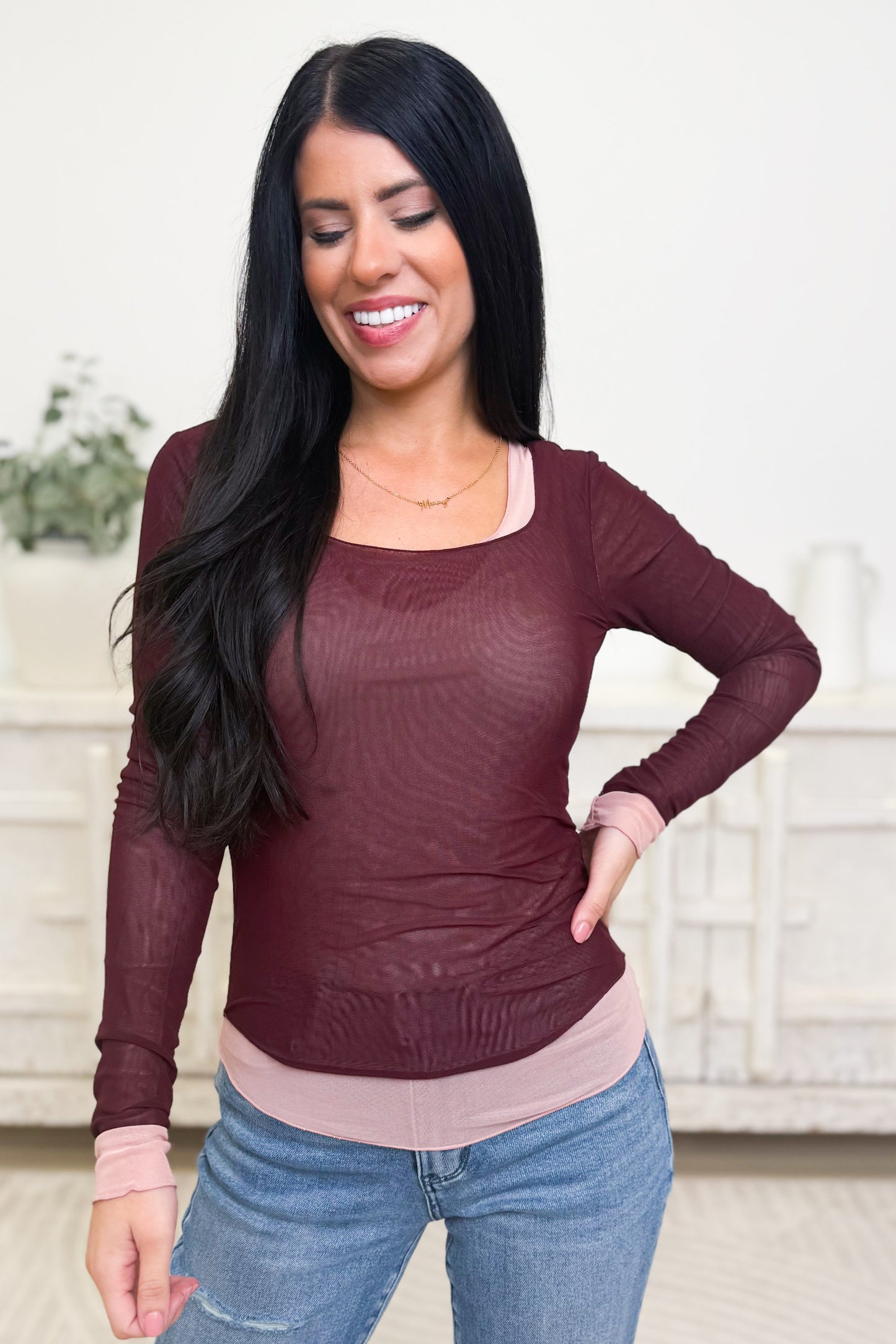 Double Trouble Top - 4 Colors!