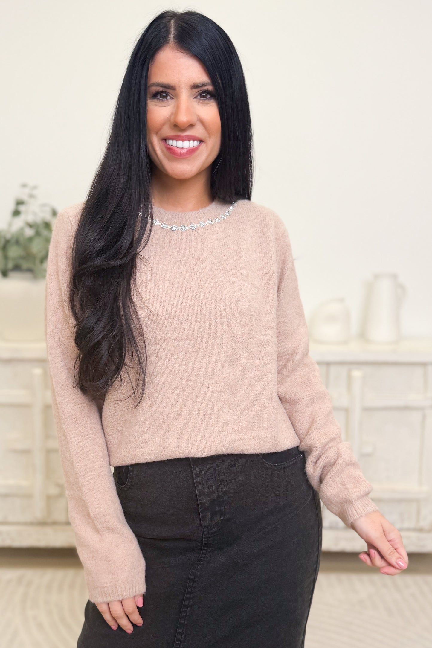 Jewel In Time Sweater - 2 Colors!