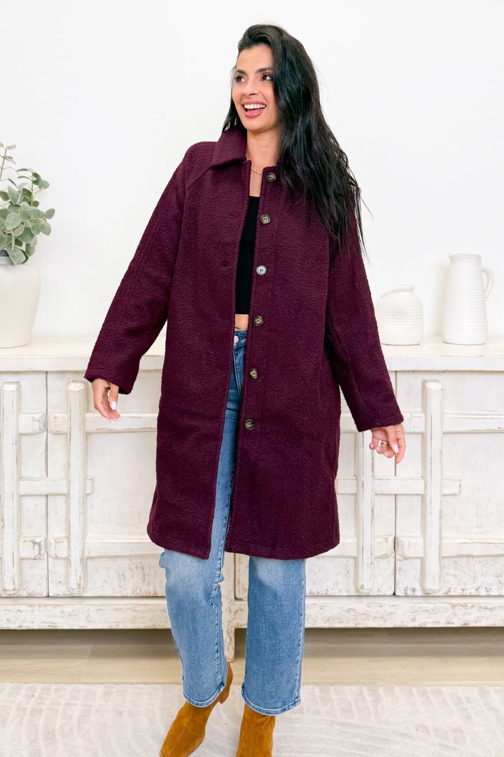 Source Of Love Coat - 2 Colors!