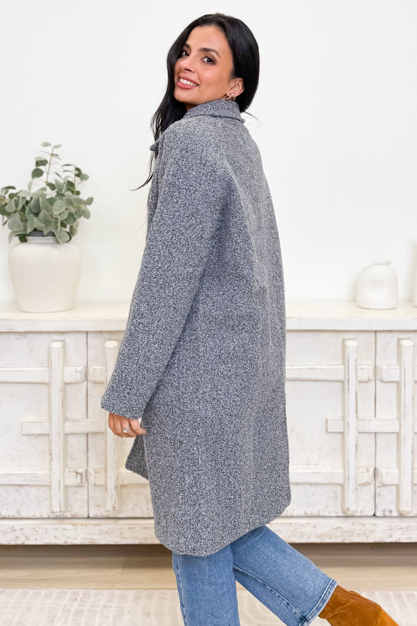 Source Of Love Coat - 2 Colors!