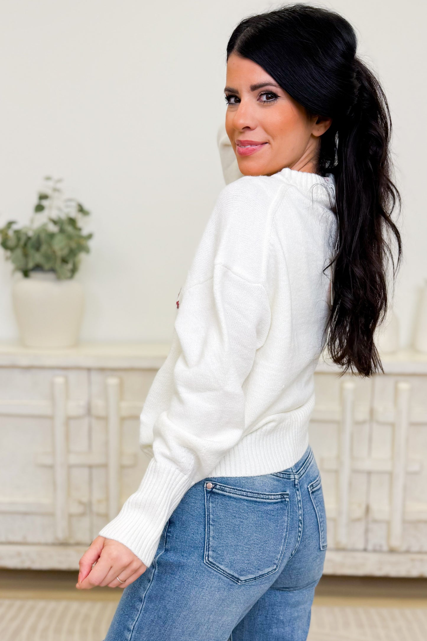 Tis' The Season Sweater Top
