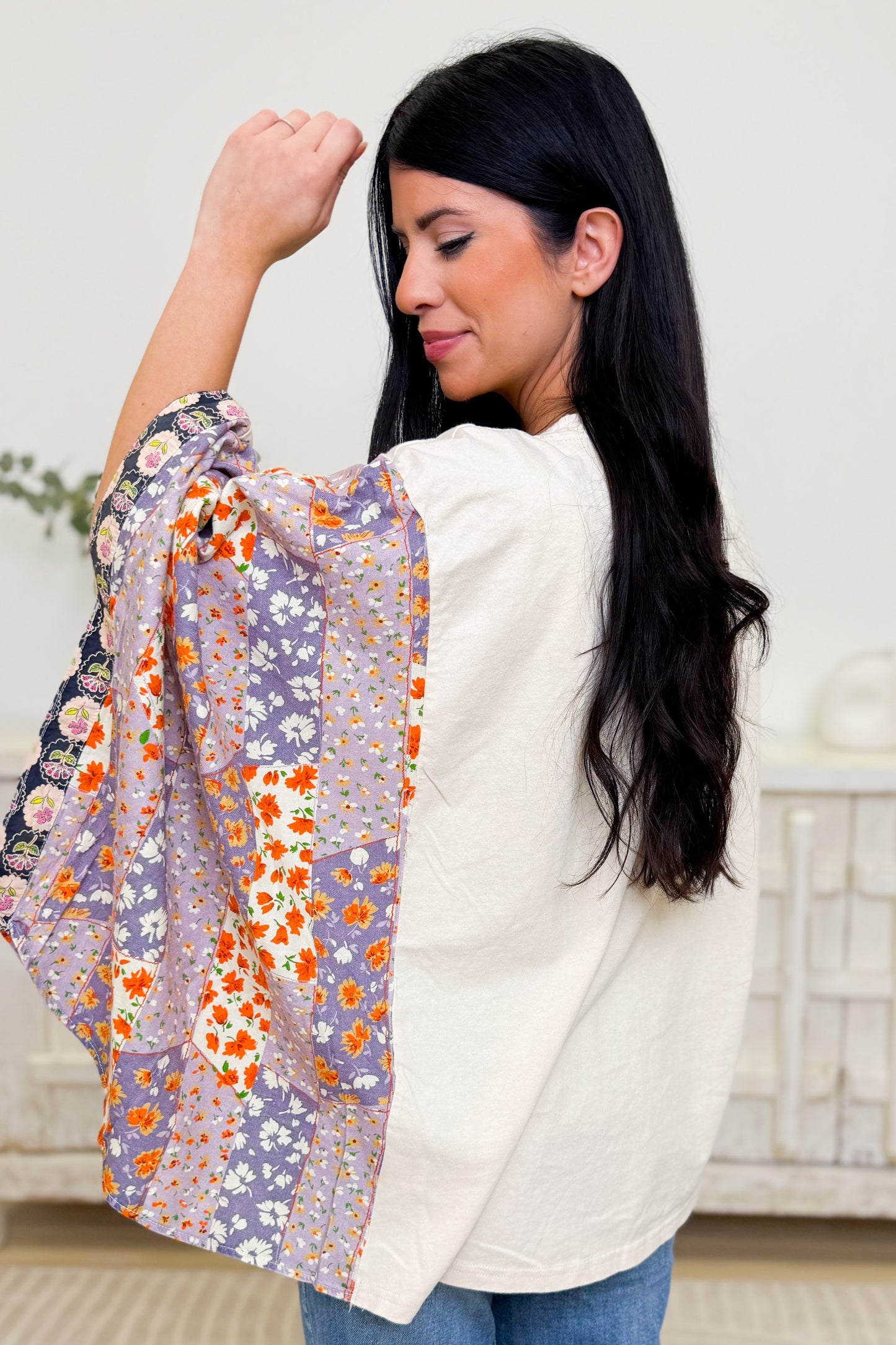 A Heart At Peace Poncho Top
