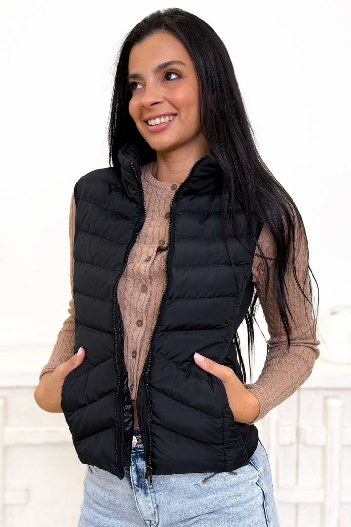 Cozy Core Puffer Vest