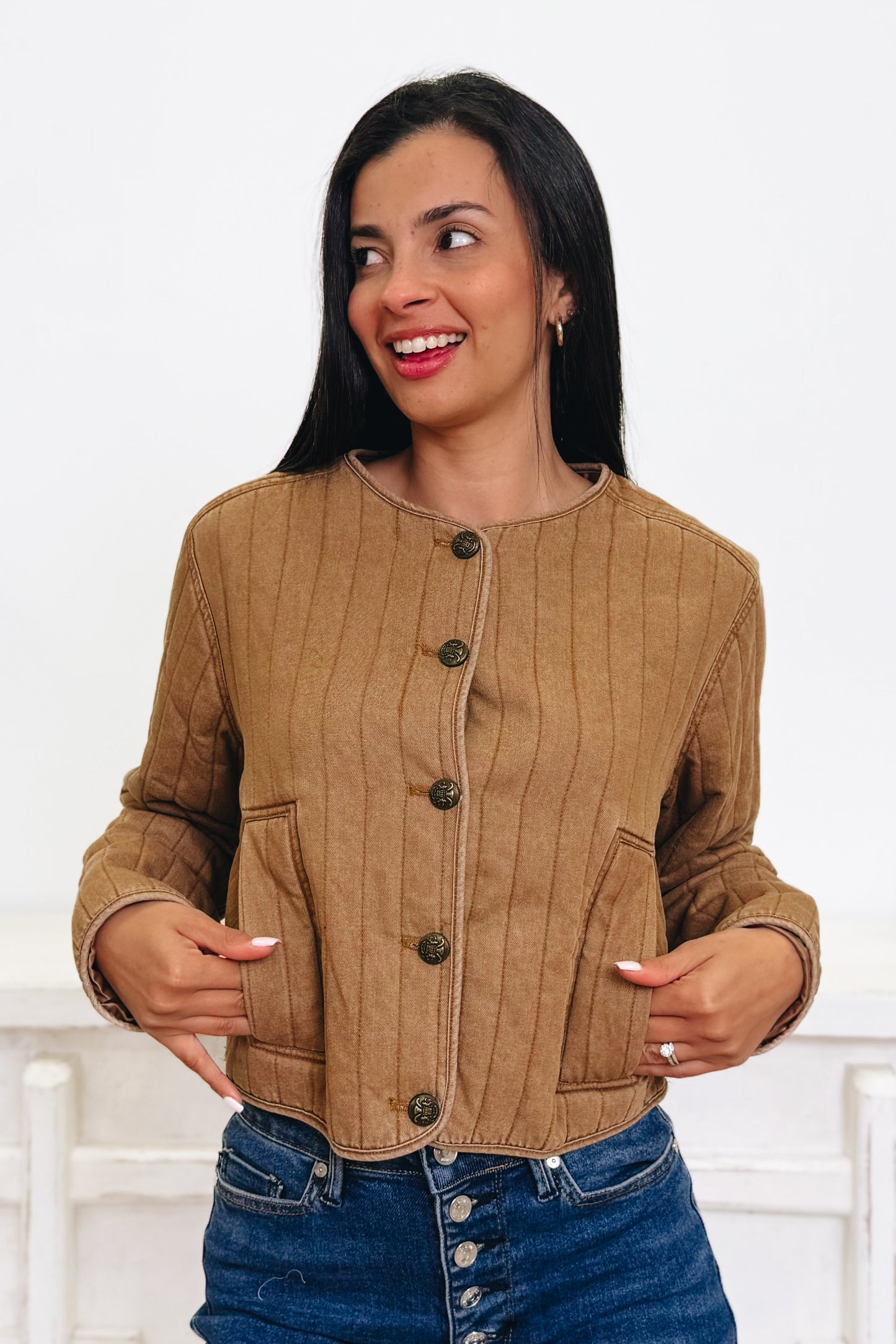 Gonna Be Alright Quilted Jacket