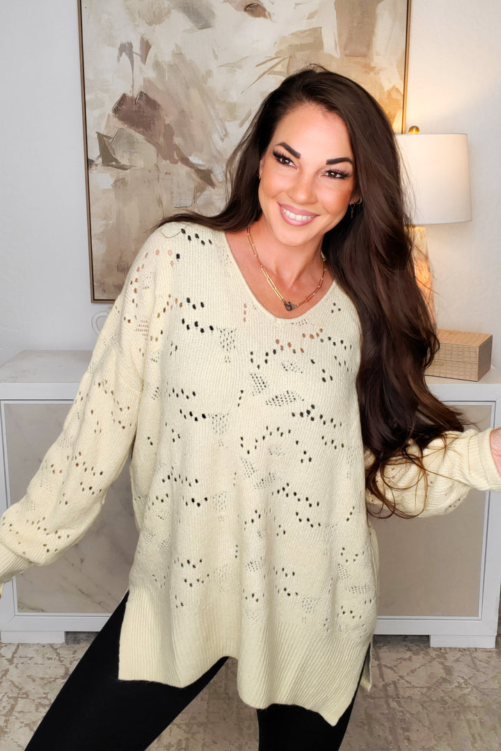 Breezy Charm Sweater