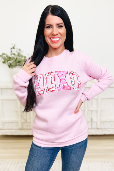 XOXO With Love Sweatshirt - 3 Colors!