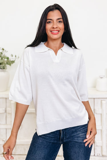 Pretty Polo V Top