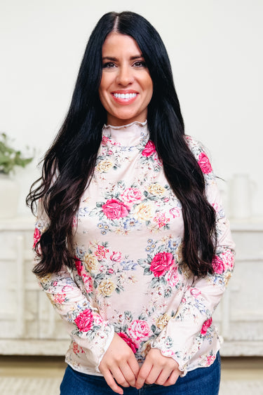 Sunshine & Petals Floral Top - 2 Colors!