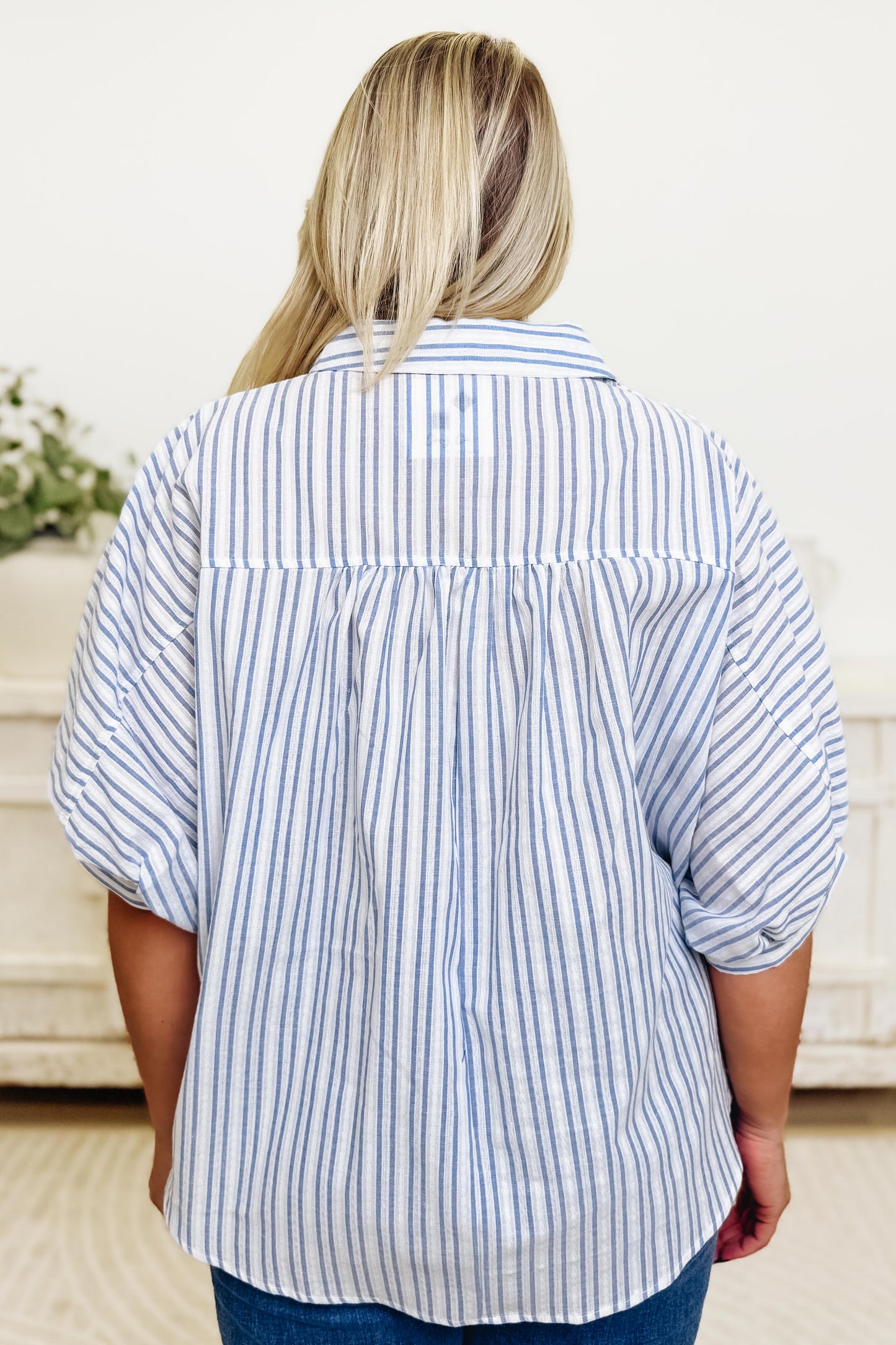 Never Ending Love Button Down Top