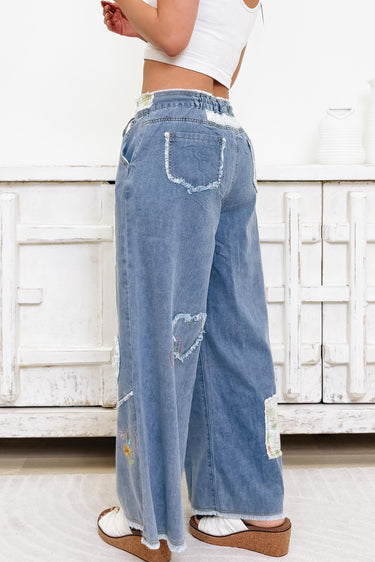 Heart Throb By Pol - Wide Leg Pants - Denim