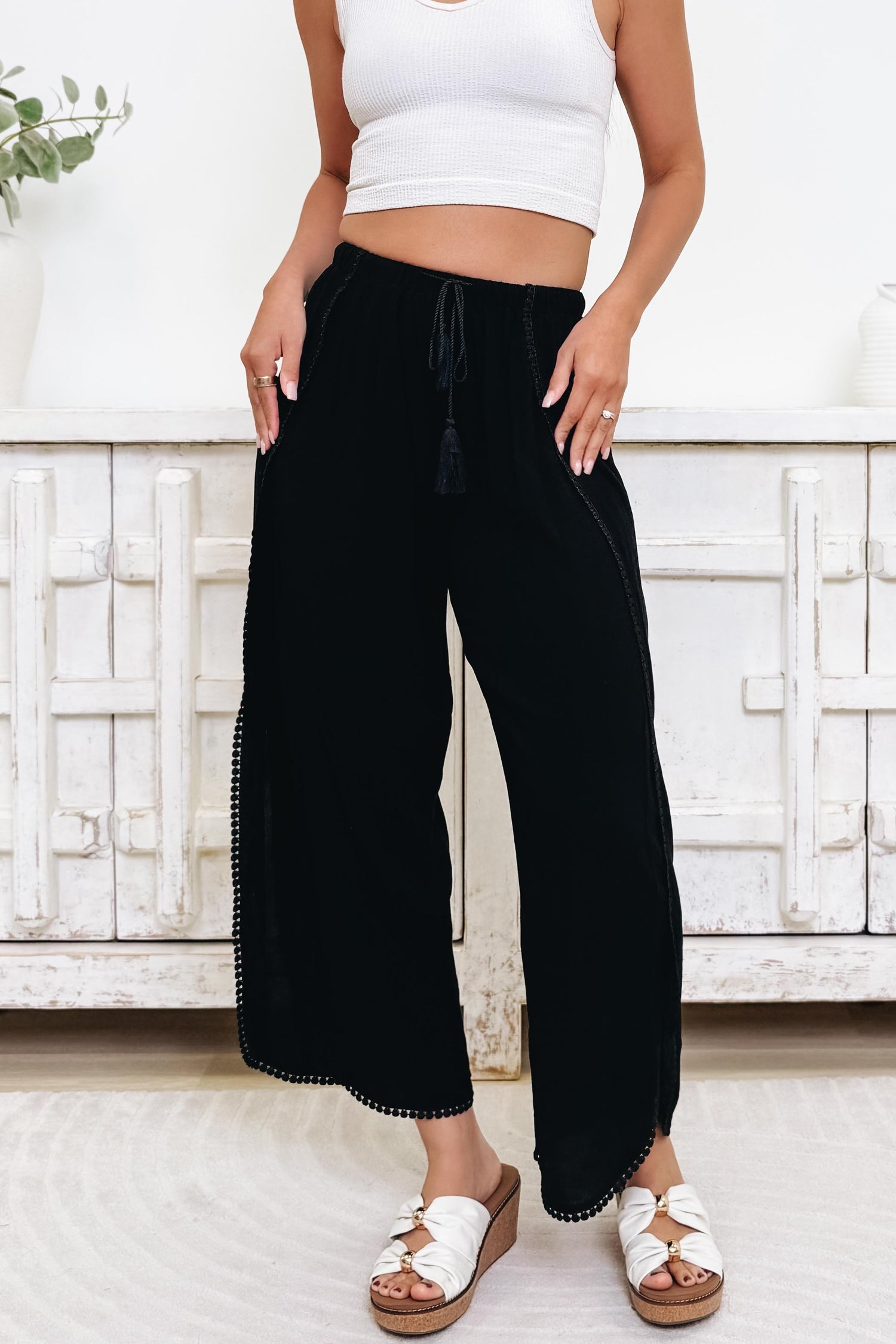 Go With The Flow Pants - Black